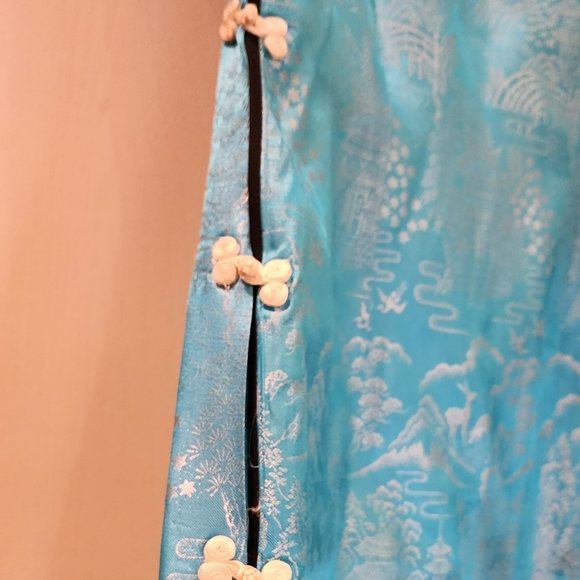 Vintage-made Japanese Silk Lounge Set - Picture 6 of 13